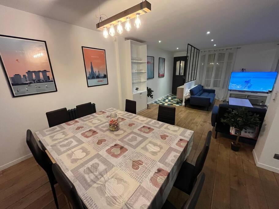 C - Maison 10 Min Paris Expo - 5 Rooms/5 Beds آركُوييْ المظهر الخارجي الصورة